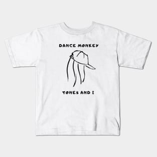 HAIR MONKEY TEE FOR DANCE Kids T-Shirt